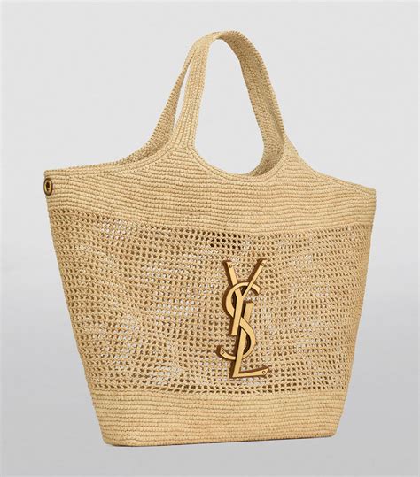 ysl bags raffia|ysl raffia bag dupe.